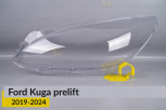 Скло фари Ford Kuga (2019-2023) дорест ліве