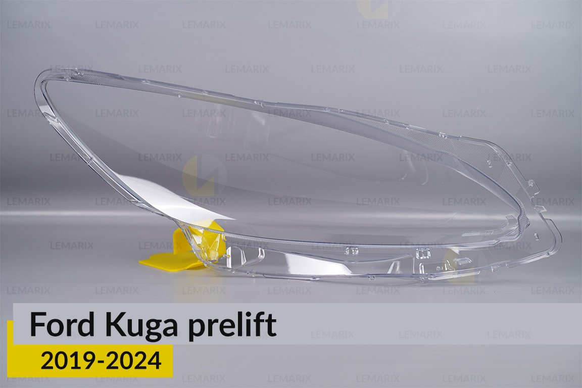 Скло фари Ford Kuga (2019-2024) дорест ліве