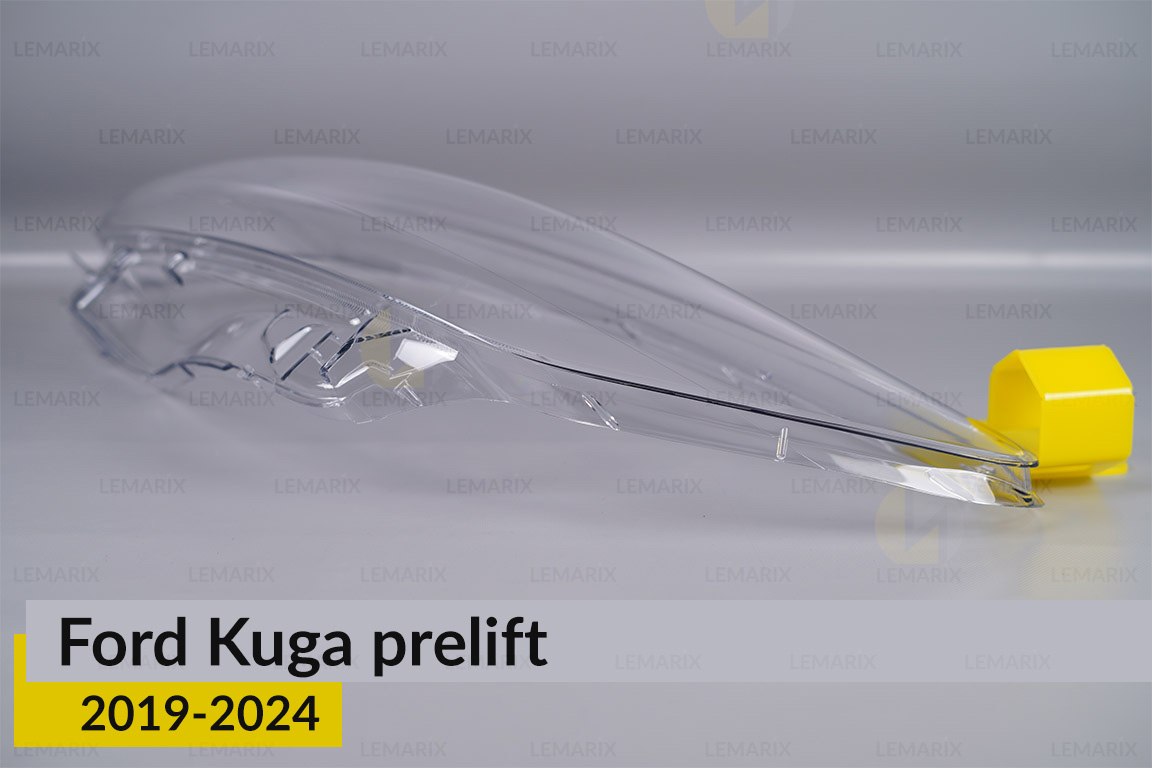 Скло фари Ford Kuga (2019-2024) дорест ліве
