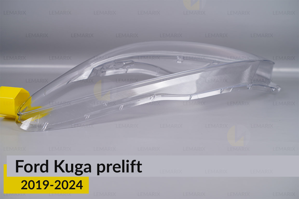Скло фари Ford Kuga (2019-2024) дорест ліве