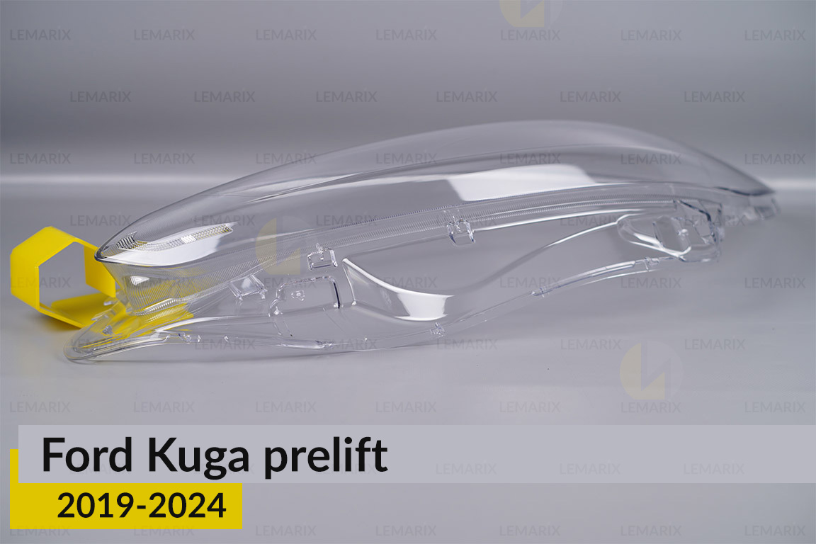 Скло фари Ford Kuga (2019-2024) дорест ліве