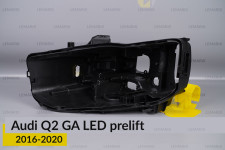 Корпус фари Audi Q2 GA LED (2016-2020) дорест лівий