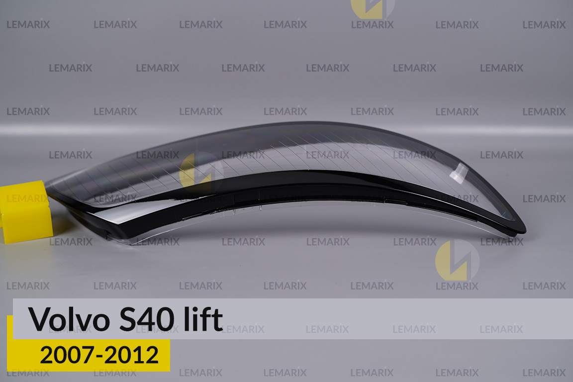 Скло фари Volvo S40 (2007-2012) рест праве
