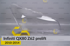 Скло фари Infiniti QX80 Z62 (2010-2014) дорест праве