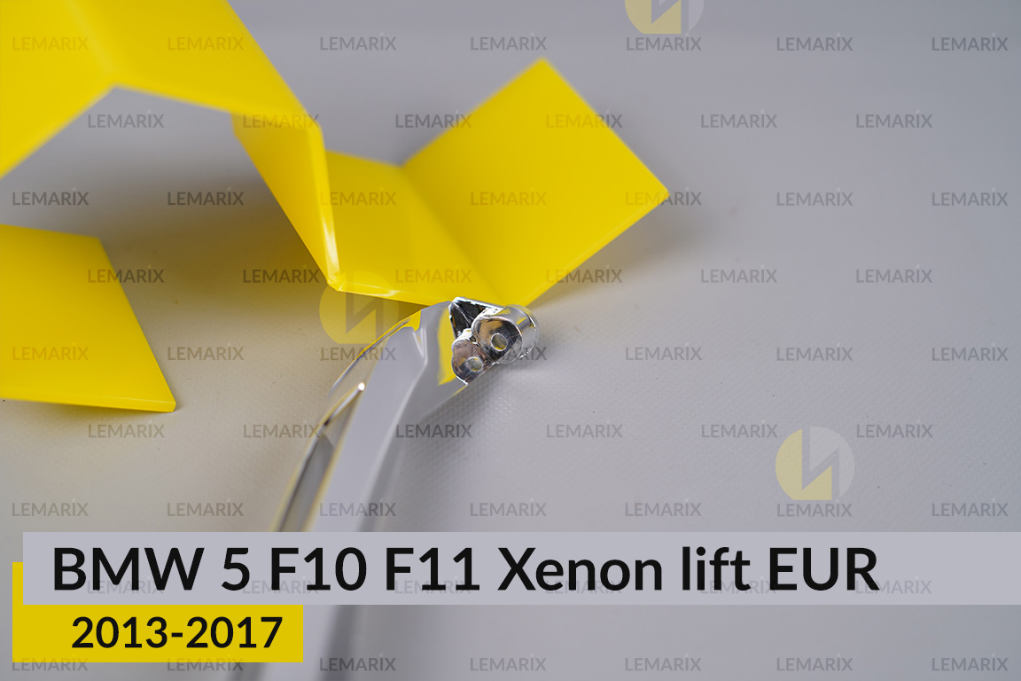 Хромована накладка покажчик повороту BMW 5 F10 F11 Xenon EUR (2013-2017) рест права