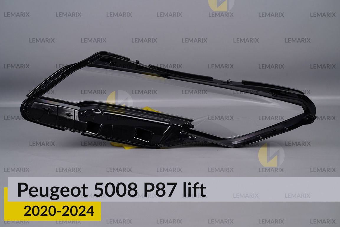 Скло фари Peugeot 5008 P87 (2020-2024) рест праве