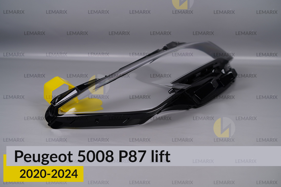 Скло фари Peugeot 5008 P87 (2020-2024) рест праве