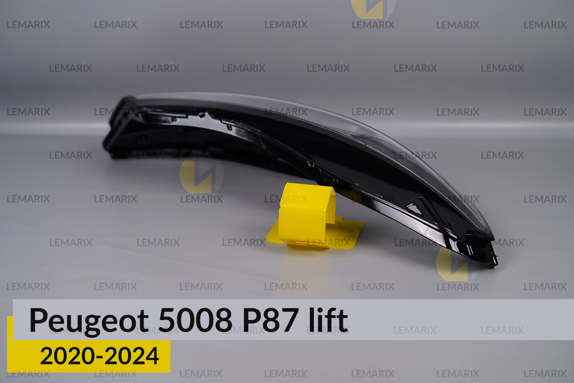 Скло фари Peugeot 5008 P87 (2020-2024) рест праве