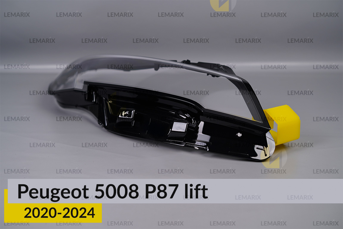 Скло фари Peugeot 5008 P87 (2020-2024) рест праве