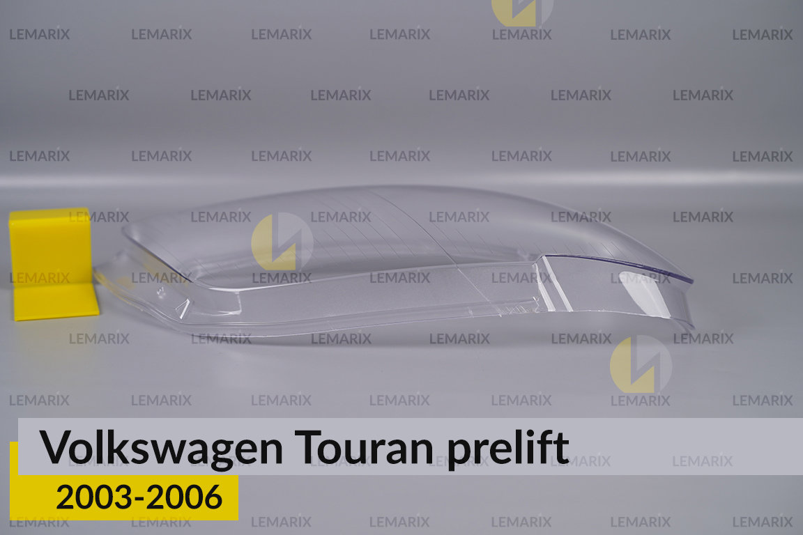 Скло фари VW Volkswagen Touran (2003-2006) дорест праве