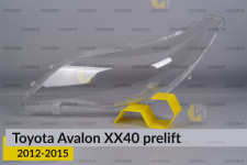 Стекло фары Toyota Avalon XX40 Xenon (2012-2015) дорест левое