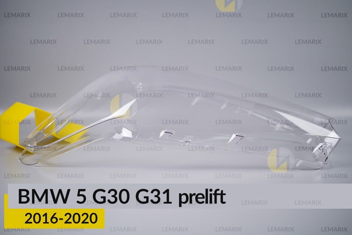 Скло фари BMW 5 G30 G31 (2016-2020) дорест ліве