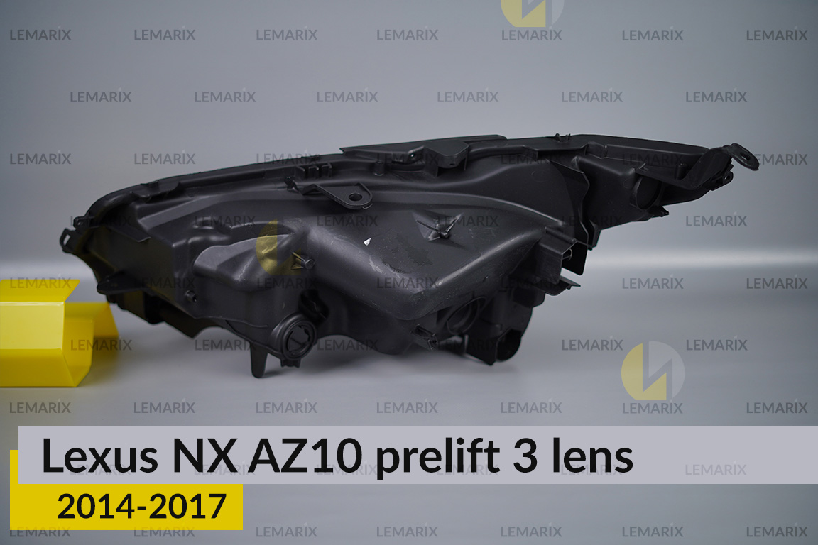 Корпус фари Lexus NX AZ10 3 лінзи (2014-2017) дорест правий