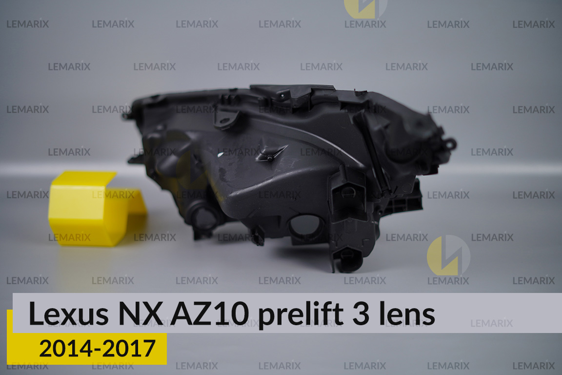 Корпус фари Lexus NX AZ10 3 лінзи (2014-2017) дорест правий