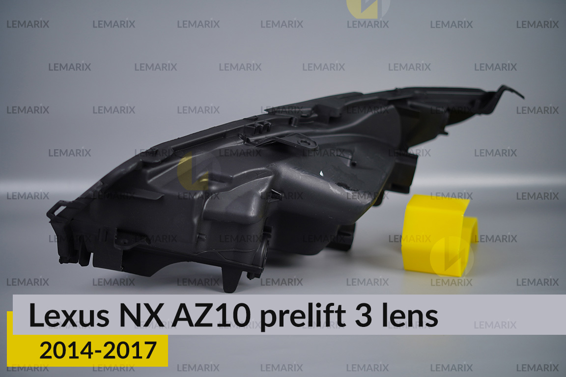 Корпус фари Lexus NX AZ10 3 лінзи (2014-2017) дорест правий