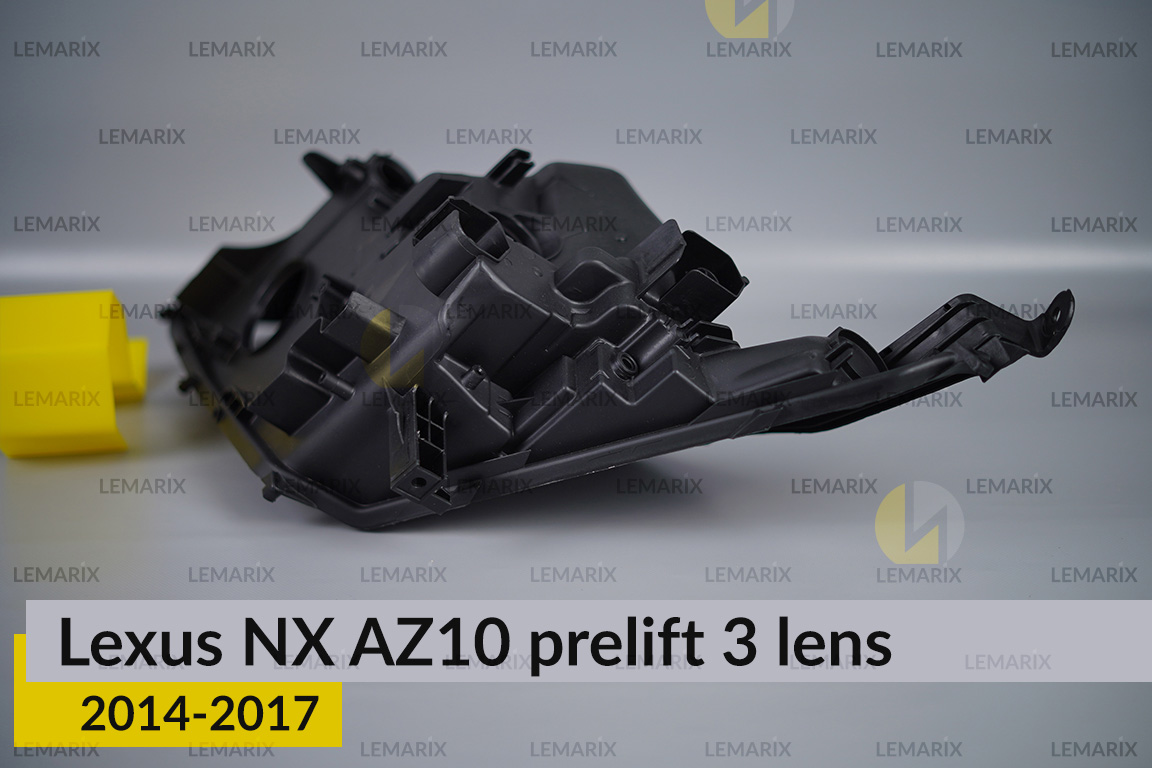 Корпус фари Lexus NX AZ10 3 лінзи (2014-2017) дорест правий