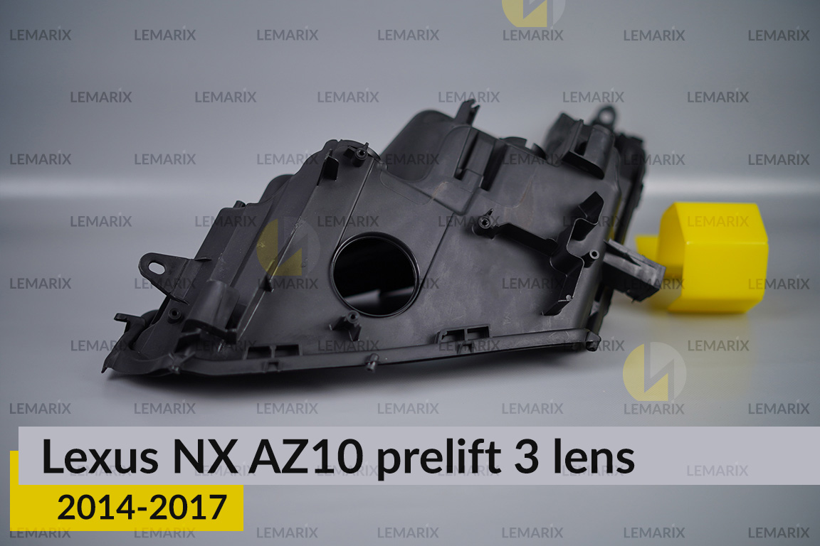 Корпус фари Lexus NX AZ10 3 лінзи (2014-2017) дорест правий
