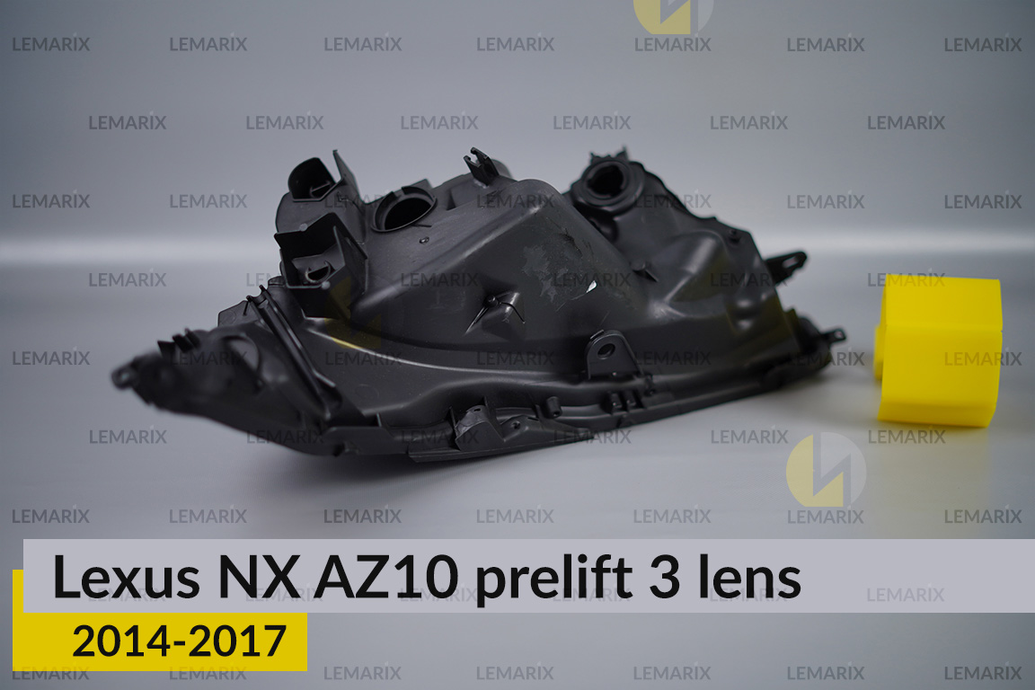 Корпус фари Lexus NX AZ10 3 лінзи (2014-2017) дорест правий