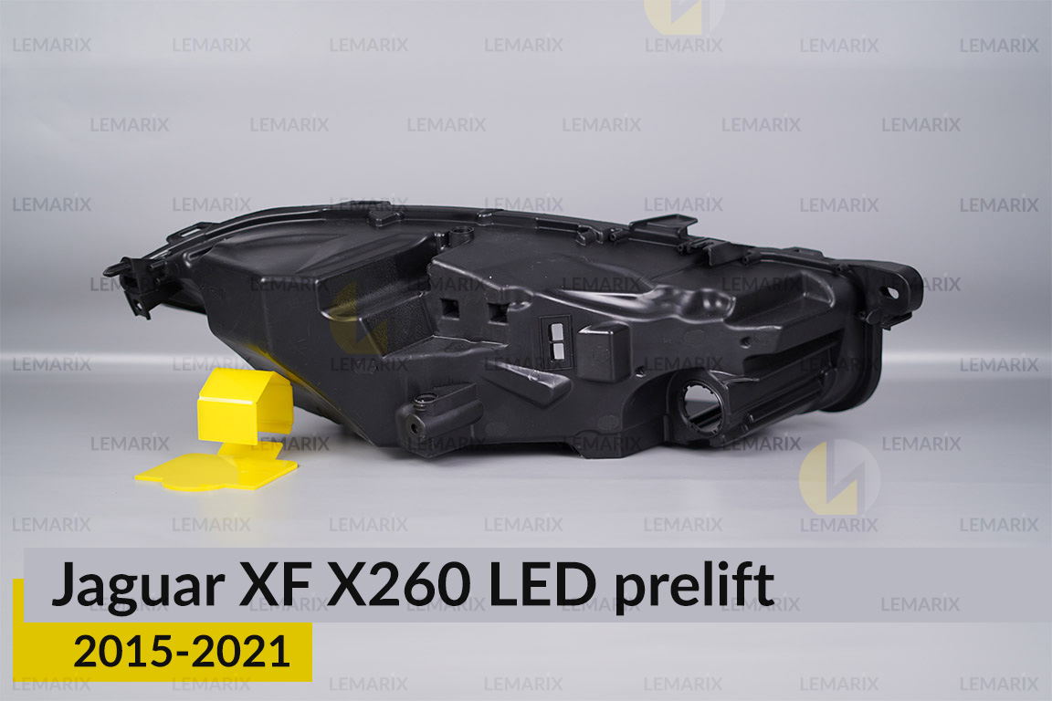 Корпус фари Jaguar XF X260 LED (2015-2021) дорест лівий