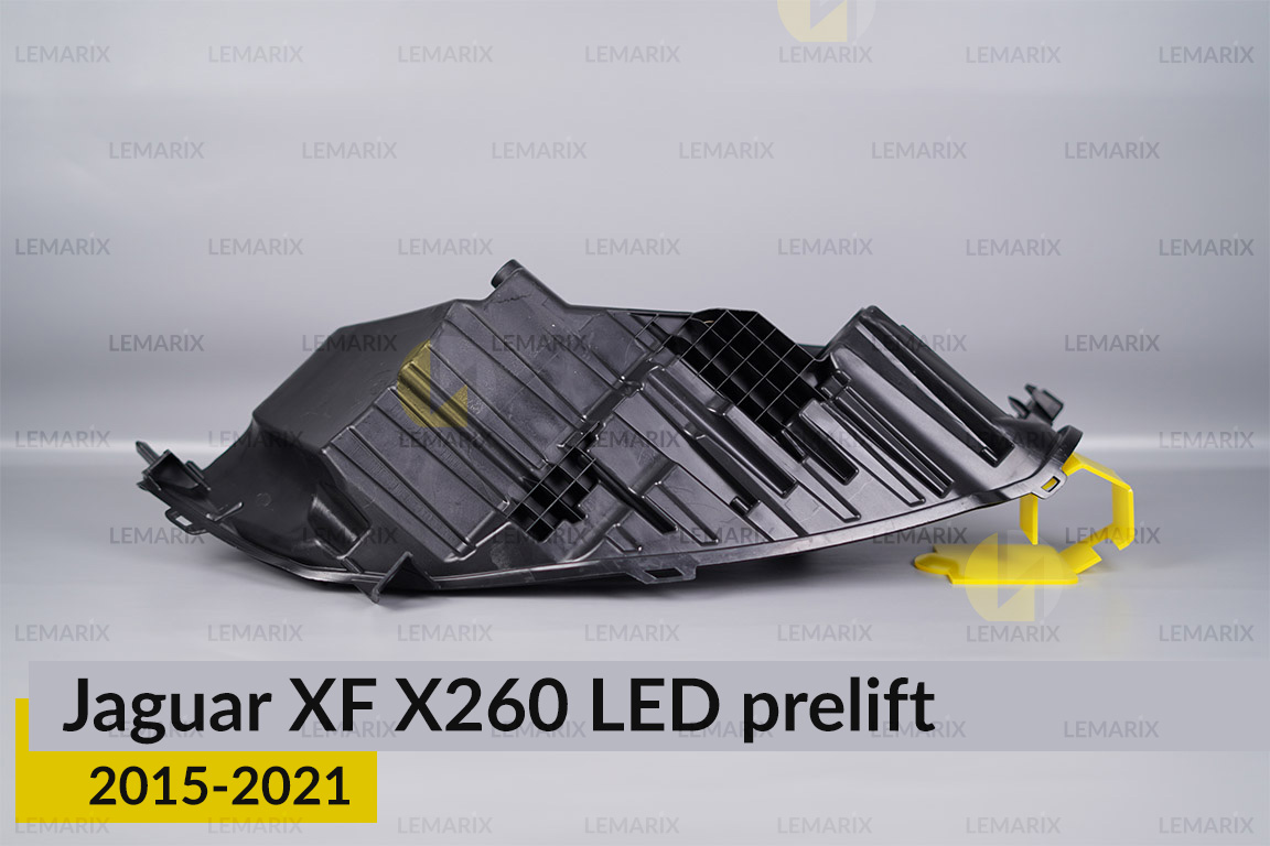 Корпус фари Jaguar XF X260 LED (2015-2021) дорест лівий