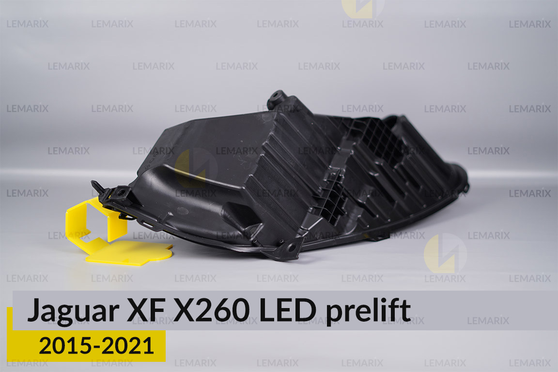 Корпус фари Jaguar XF X260 LED (2015-2021) дорест лівий