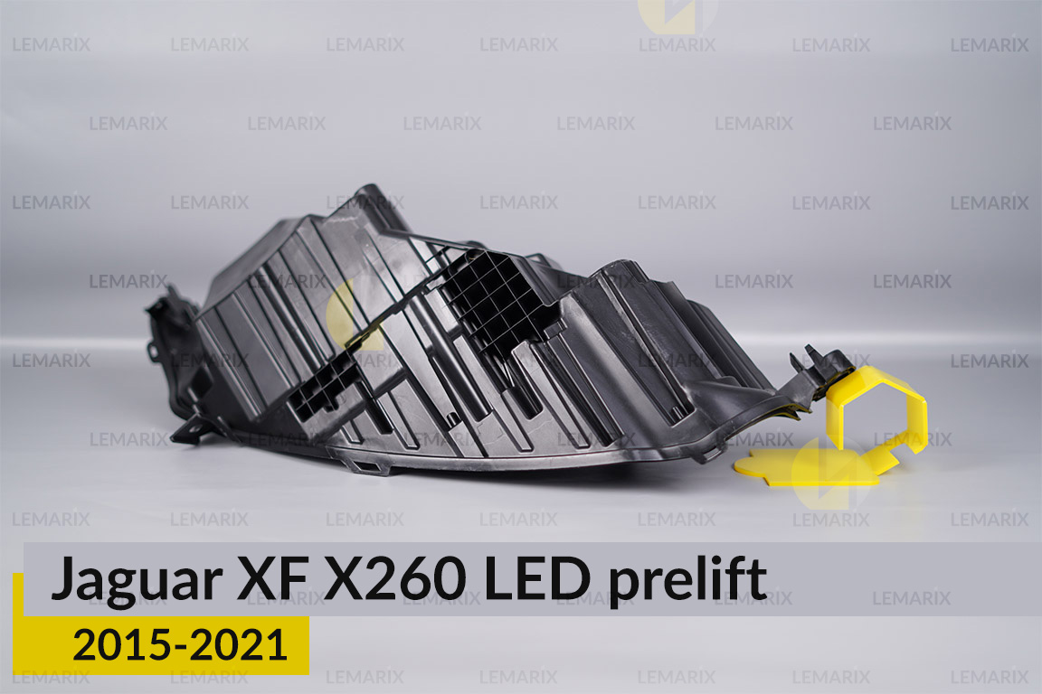 Корпус фари Jaguar XF X260 LED (2015-2021) дорест лівий