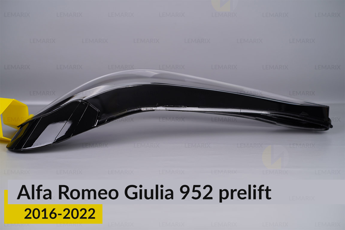 Скло фари Alfa Romeo Giulia 952 (2016-2022) дорест ліве