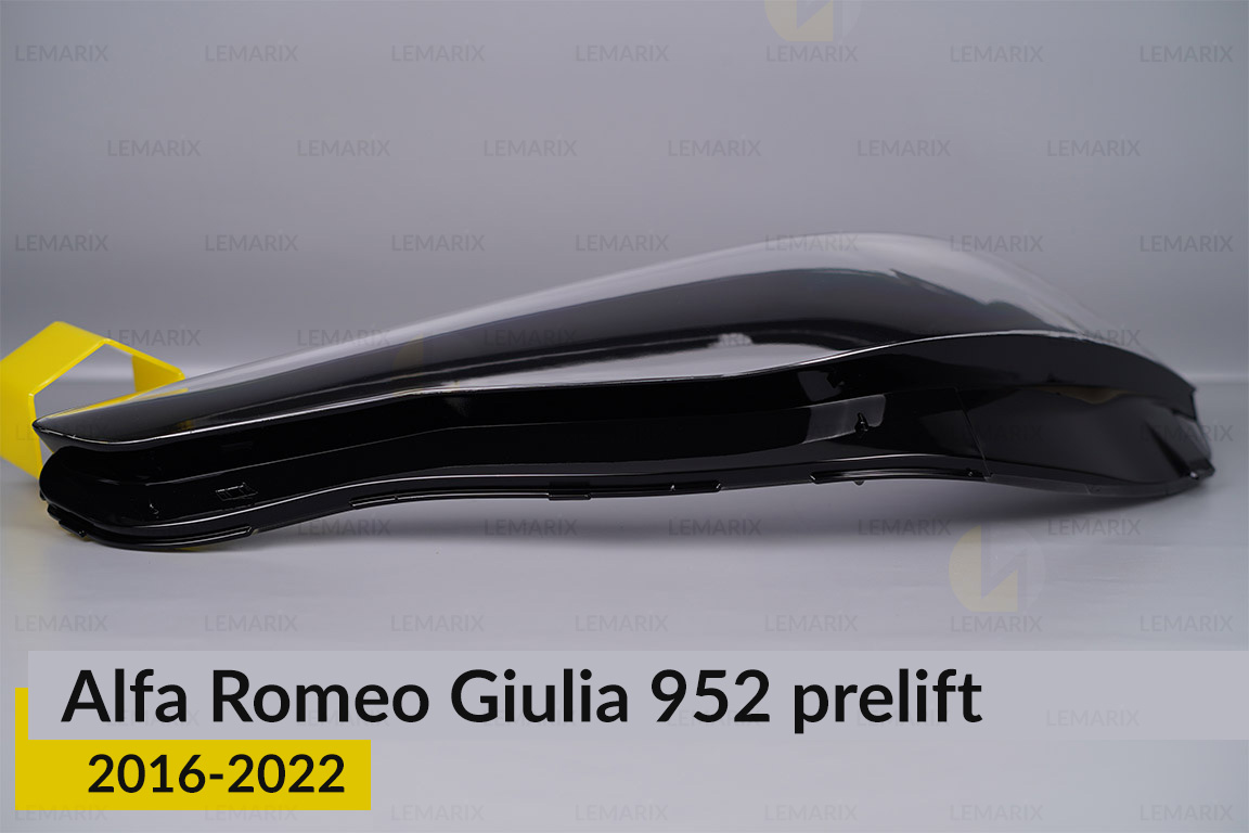 Скло фари Alfa Romeo Giulia 952 (2016-2022) дорест ліве