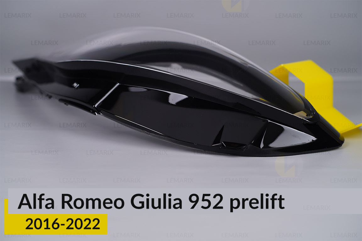Скло фари Alfa Romeo Giulia 952 (2016-2022) дорест ліве