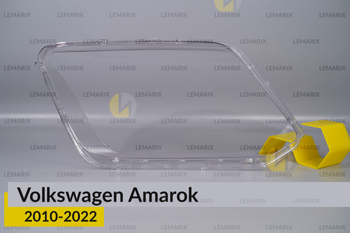 Скло фари VW Volkswagen Amarok (2010-2022) ліве