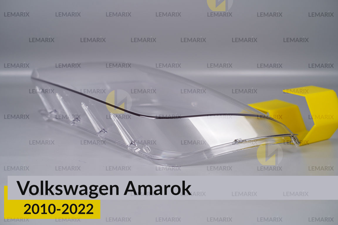 Скло фари VW Volkswagen Amarok (2010-2022) ліве