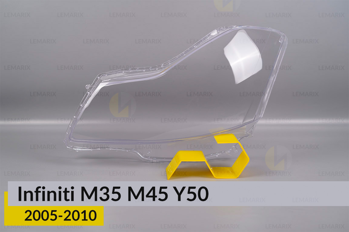 Скло фари Infiniti M35 M45 Y50 (2005-2010) ліве
