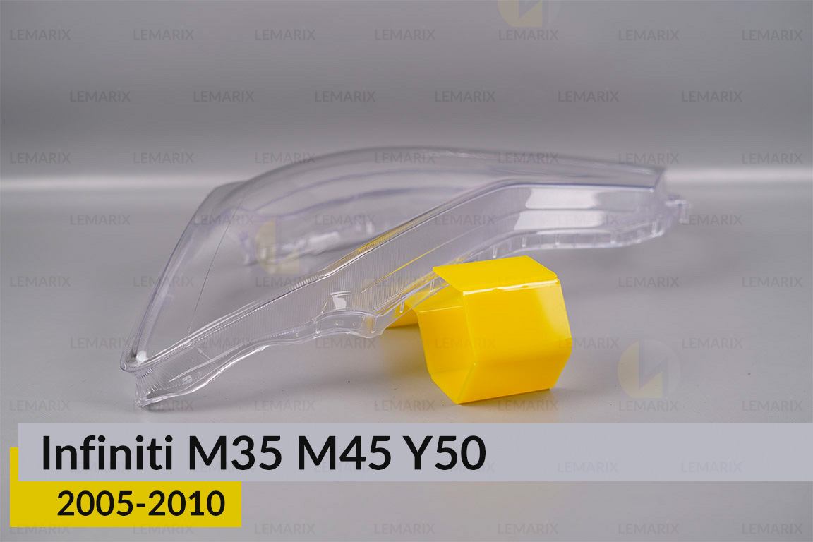 Скло фари Infiniti M35 M45 Y50 (2005-2010) ліве