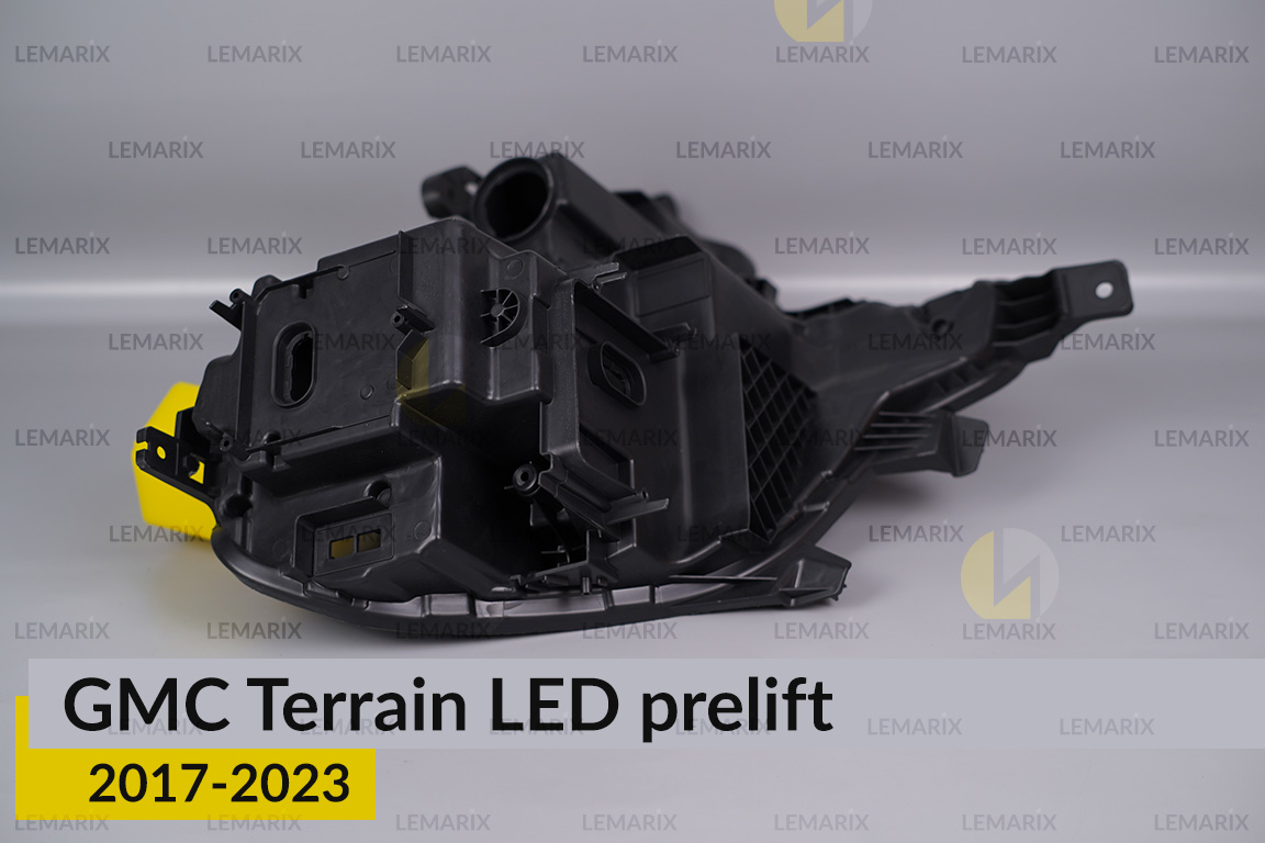 Корпус фари GMC Terrain LED (2017-2023) дорест лівий