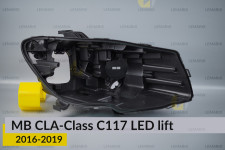 Корпус фари Mercedes-Benz CLA-Class C117 LED (2016-2019) рест правий