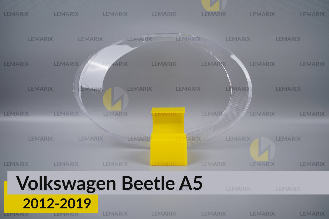 Скло фари VW Volkswagen Beetle A5 (2012-2019) праве