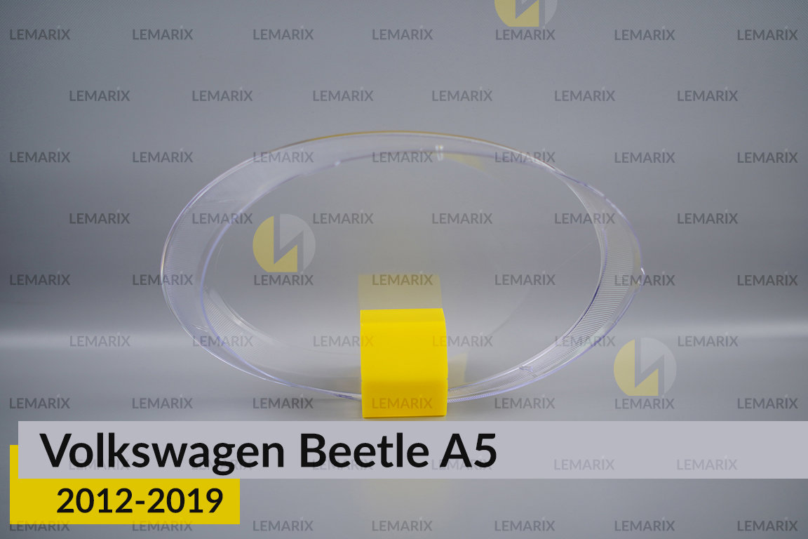 Скло фари VW Volkswagen Beetle A5 (2012-2019) праве