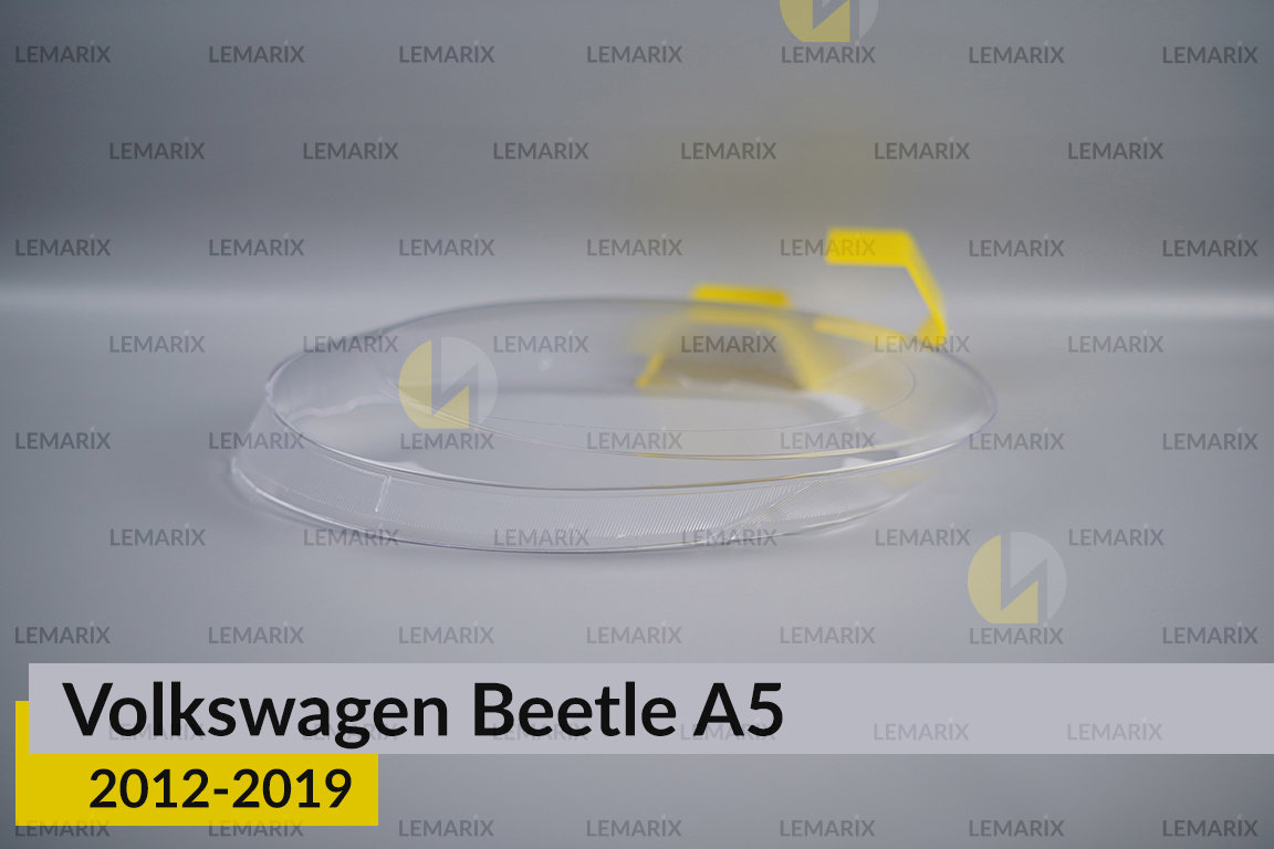 Скло фари VW Volkswagen Beetle A5 (2012-2019) праве