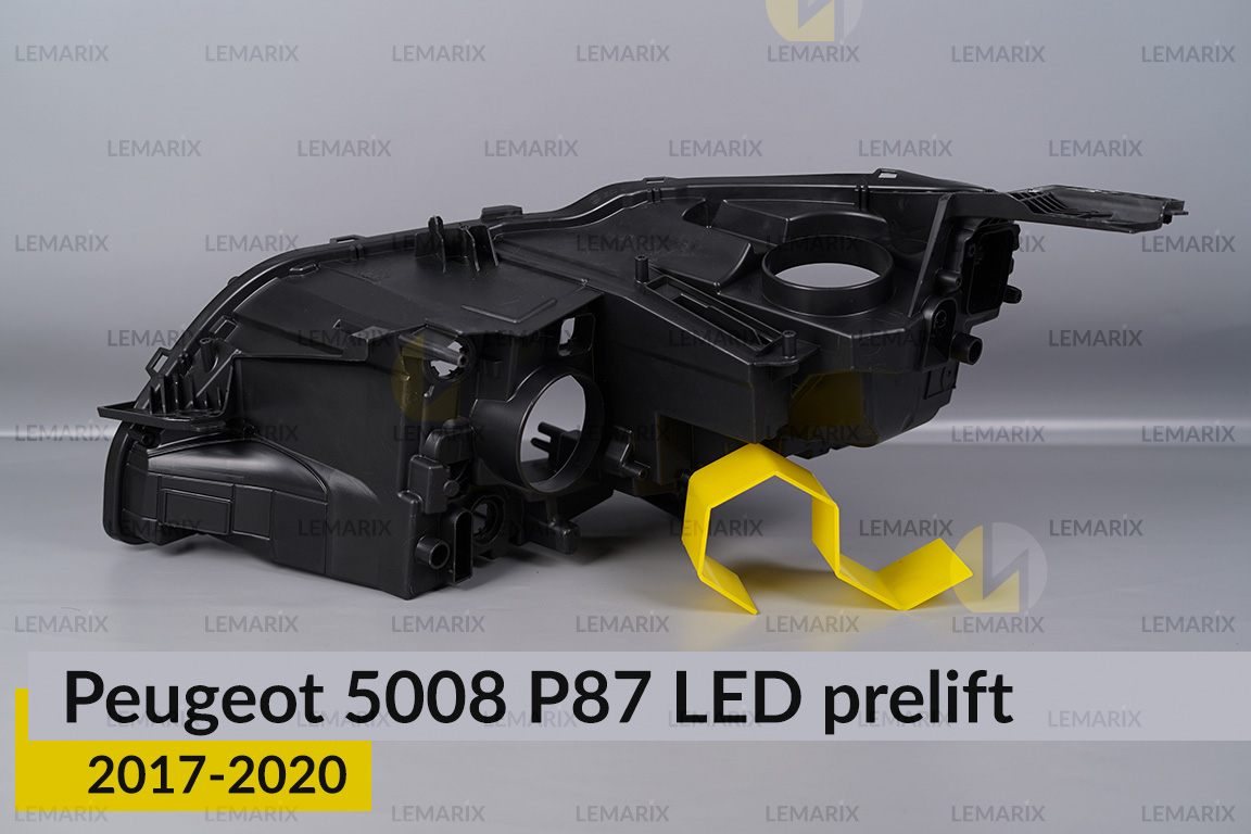 Корпус фари Peugeot 5008 P87 LED (2017-2020) дорест правий