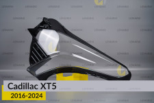 Скло фари Cadillac XT5 (2016-2024) ліве