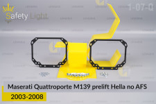 Перехідна рамка для Maserati Quattroporte M139 Hella no AFS (2003-2008) дорест