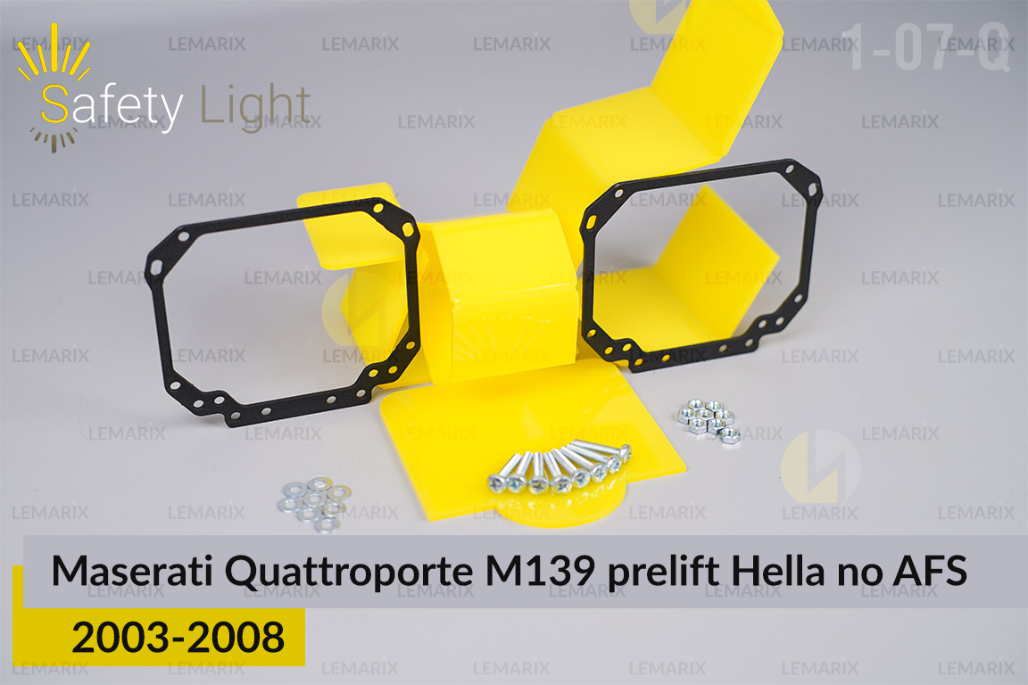 Перехідна рамка для Maserati Quattroporte M139 Hella no AFS (2003-2008) дорест