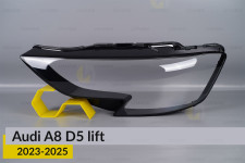 Скло фари Audi A8 D5 (2023-2025) рест ліве