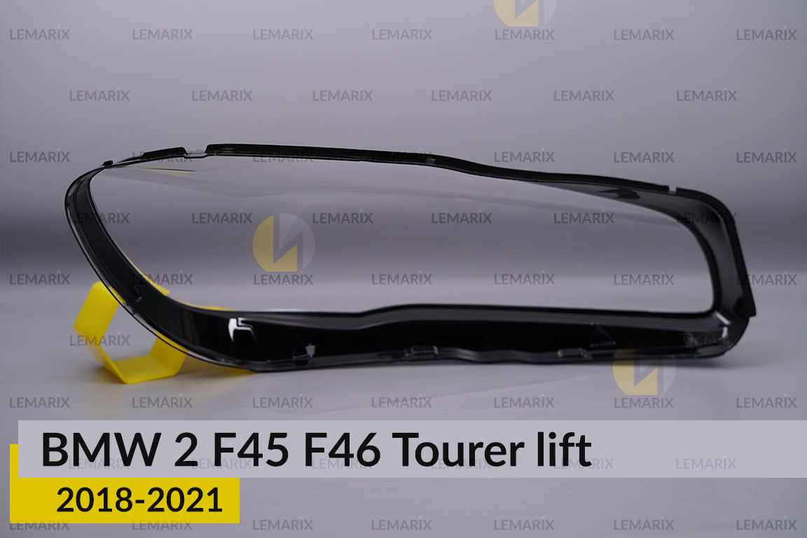 Скло фари BMW 2 F45 F46 Tourer (2018-2021) рест ліве