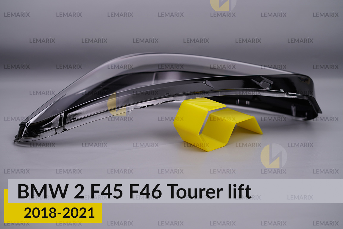 Скло фари BMW 2 F45 F46 Tourer (2018-2021) рест ліве