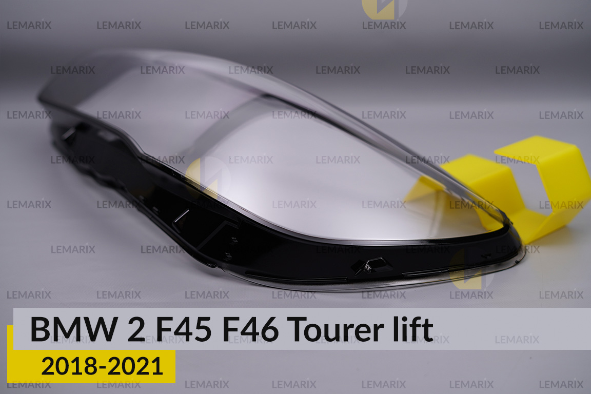 Скло фари BMW 2 F45 F46 Tourer (2018-2021) рест ліве