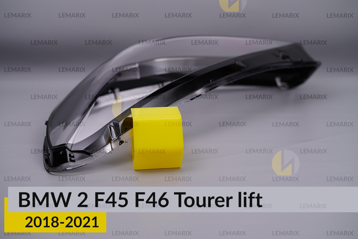 Скло фари BMW 2 F45 F46 Tourer (2018-2021) рест ліве
