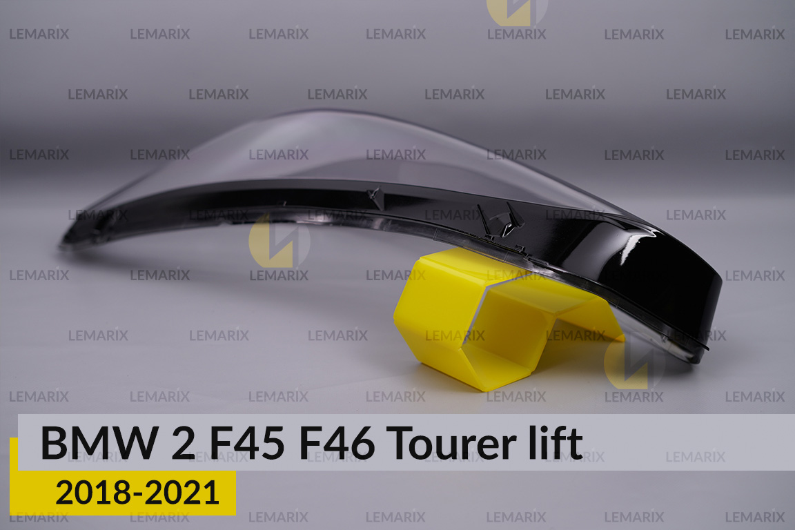 Скло фари BMW 2 F45 F46 Tourer (2018-2021) рест ліве