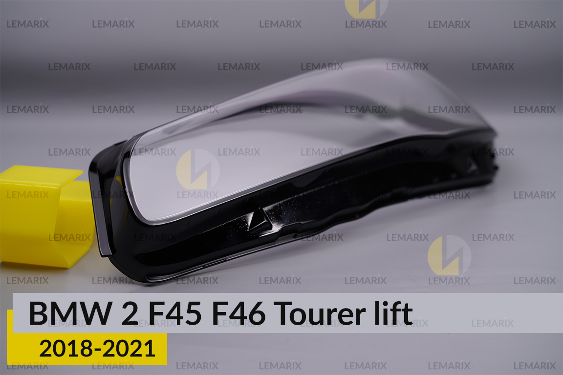 Скло фари BMW 2 F45 F46 Tourer (2018-2021) рест ліве