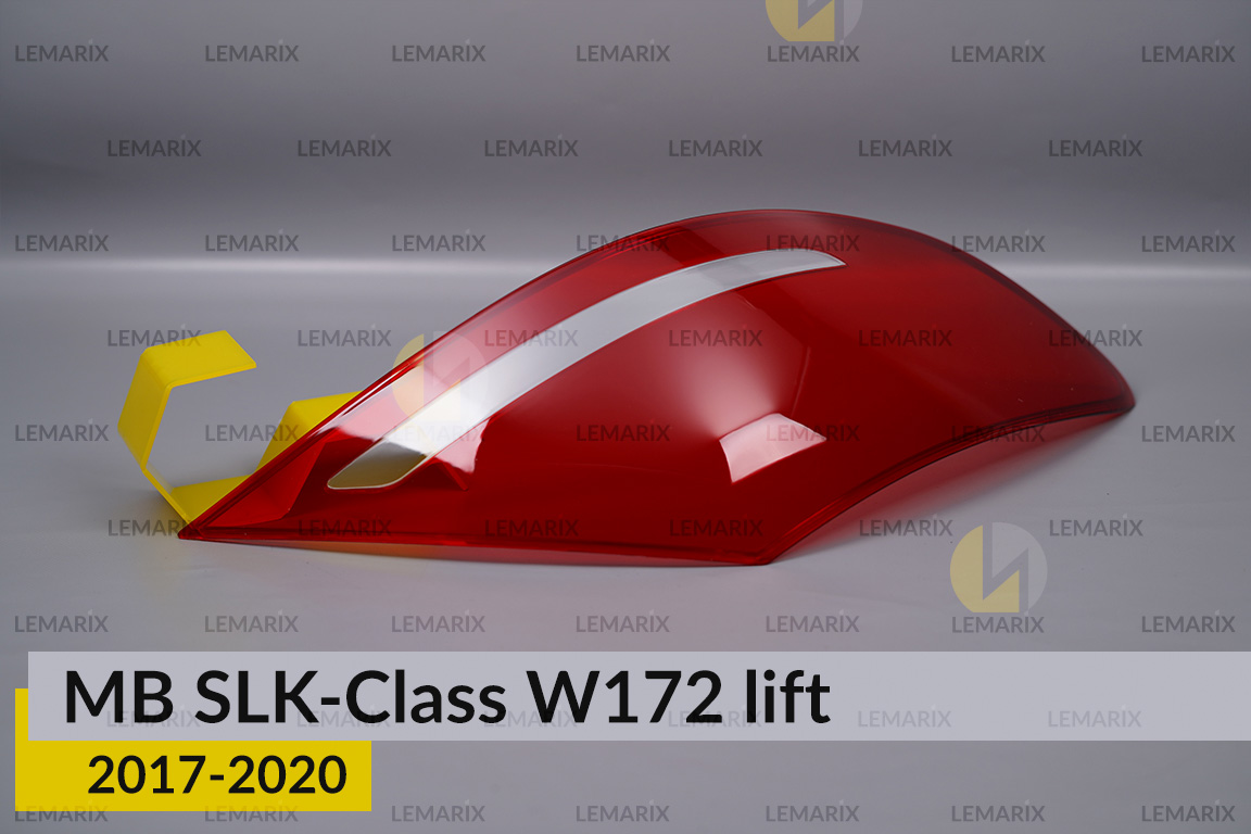 Скло заднього ліхтаря Mercedes-Benz SLK-Class W172 (2017-2020) рест ліве